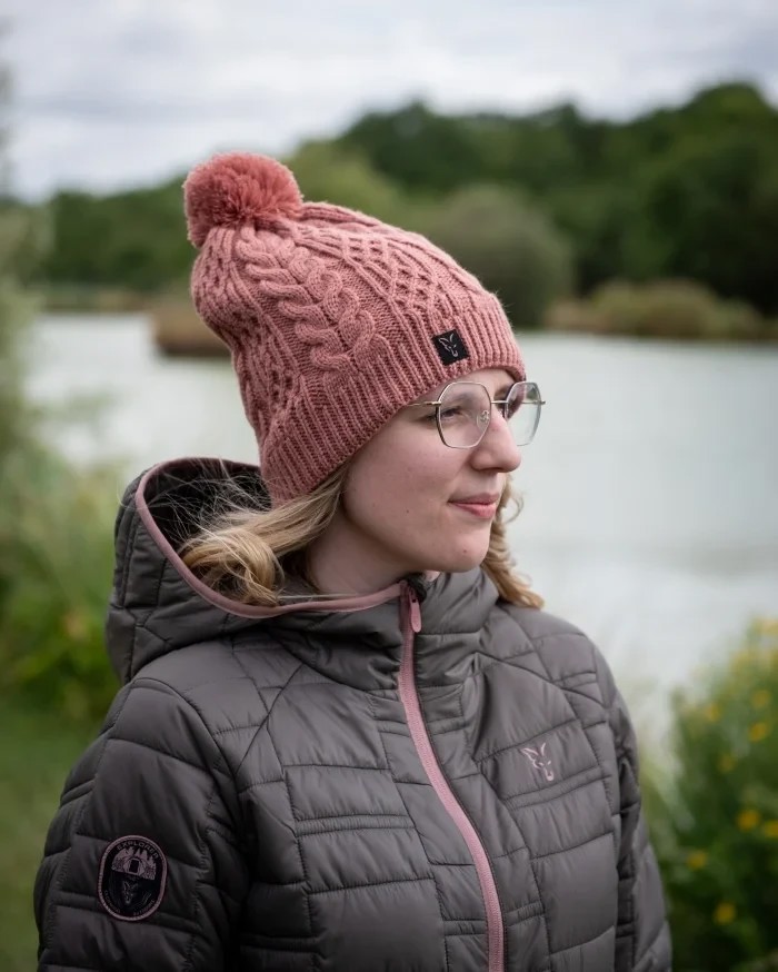 Шапка жіноча Fox Ladies Knitted Bobble