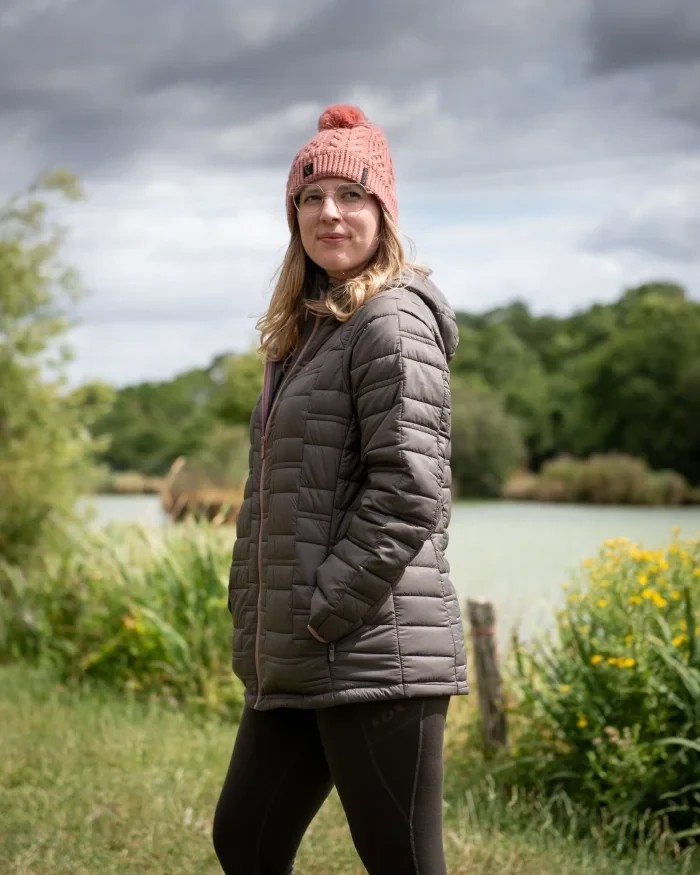 Шапка жіноча Fox Ladies Knitted Bobble