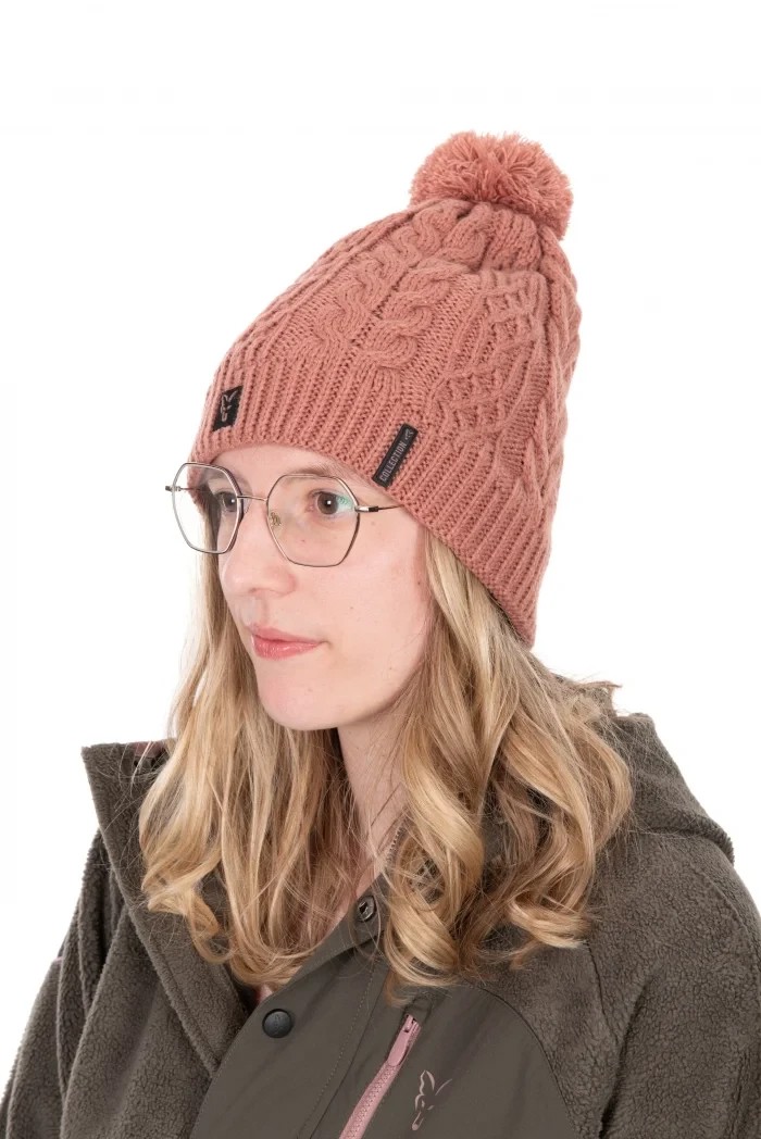Шапка жіноча Fox Ladies Knitted Bobble