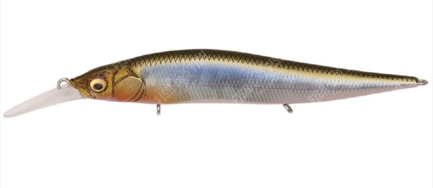 Воблер Megabass Vision Oneten+1Jr .SP98. Frosted wakasagi