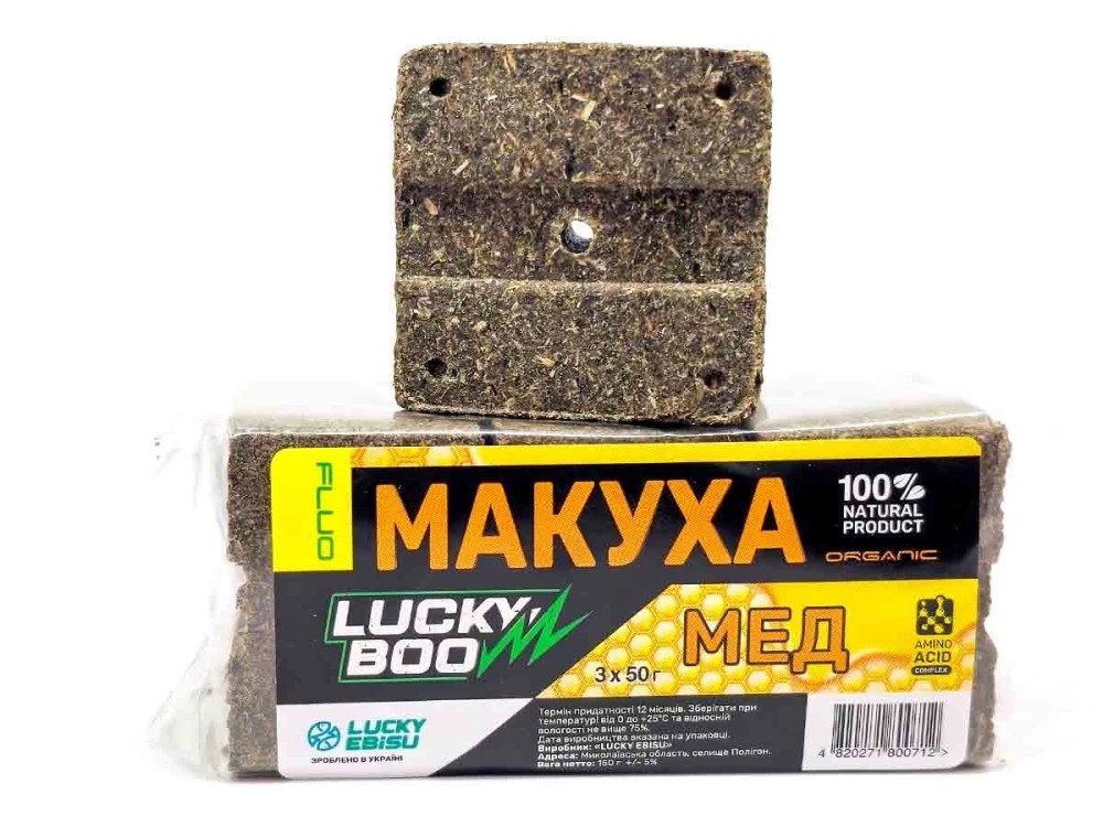 Макуха Prof Montazh Lucky Ebisu з отвором для макушника мед 3 шт