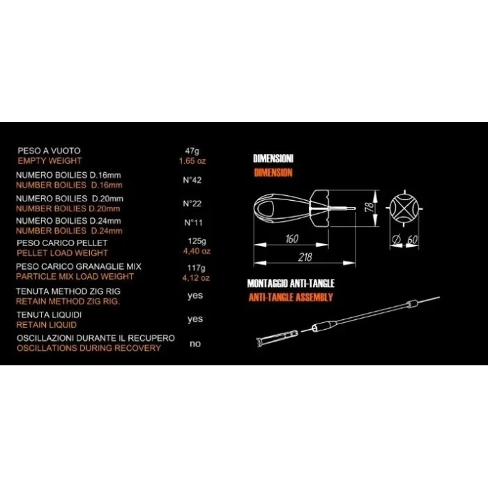 Ракета для годування Spyder Spod Advance Orange NEW