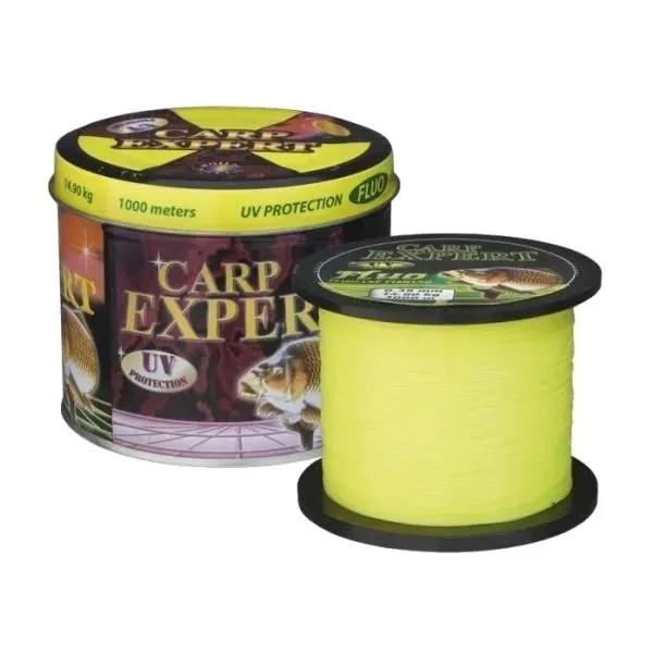 Волосінь Carp Expert UV Fluo Yellow 1000 м 0.28 мм 11.3кг