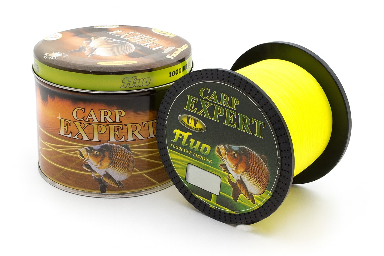 Волосінь Carp Expert UV Fluo Yellow 1000 м 0.50 мм 23,57 кг