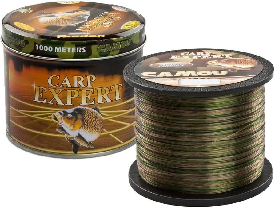 Волосінь Carp Expert UV Fluo Brown 1000 м 0.25 мм 8.9 кг 23,57 кг