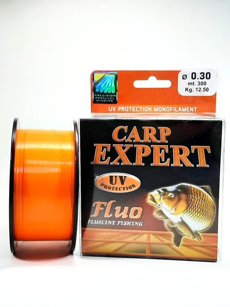 Леска Carp Expert UV Fluo Orange 300 м 0.35 мм 14.9 кг