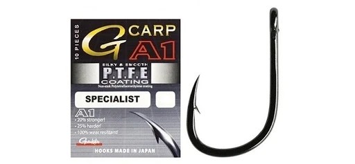 Гачок короповий Gamakatsu A1 G-Carp Specialist Hooks PTFE 8
