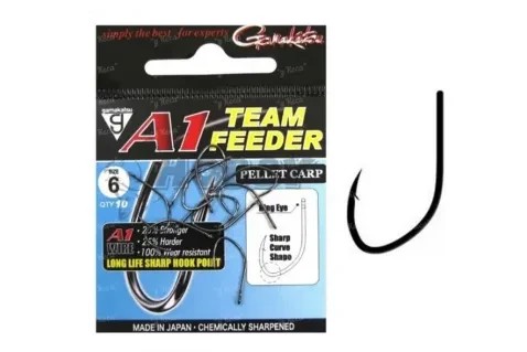 Гачок Gamakatsu A1 Team Feeder Pellet Carp 10