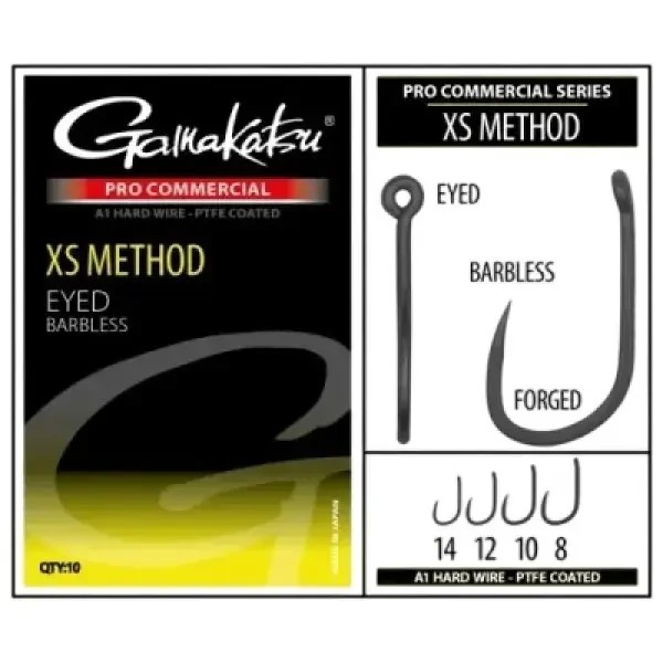 Гачок безбородий Gamakatsu Coarse Pro-C Method A1 PTFE BL 16