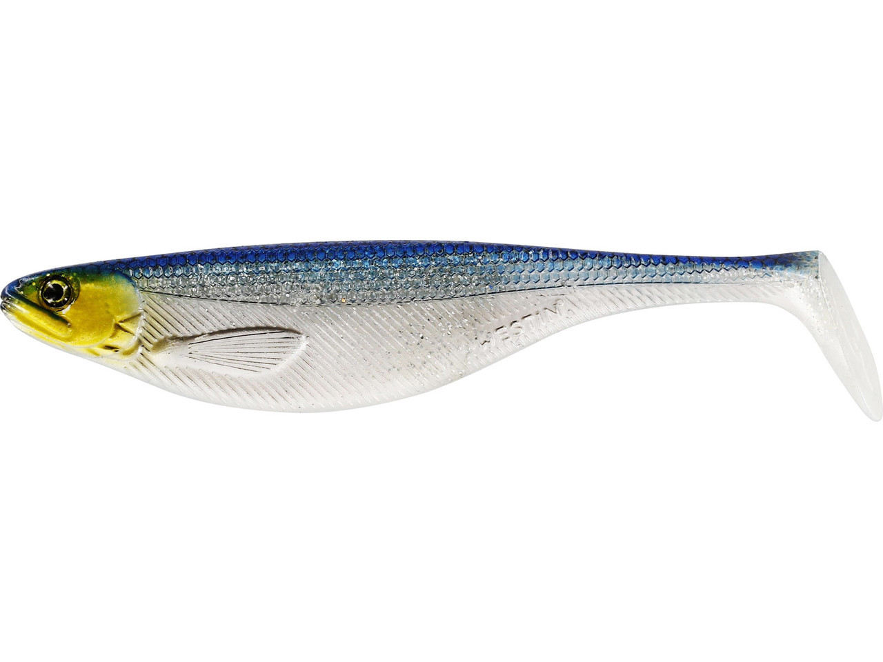 Силіконова приманка Westin ShadTeez Box 16cm 39g 1шт Blue Headlight