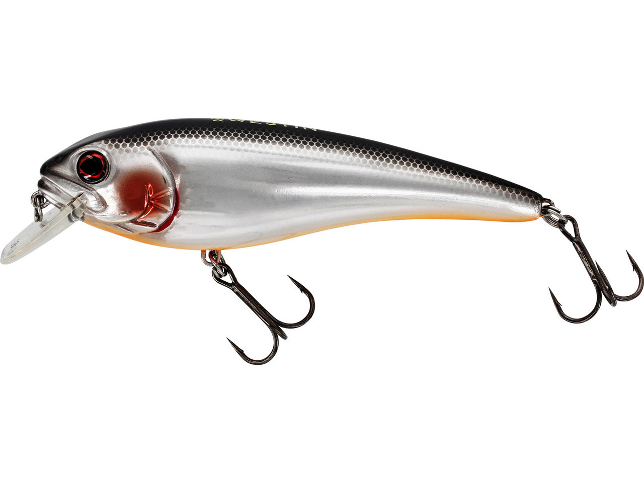 Воблер Westin RawBite (F) 15cm 61g Steel Sardine