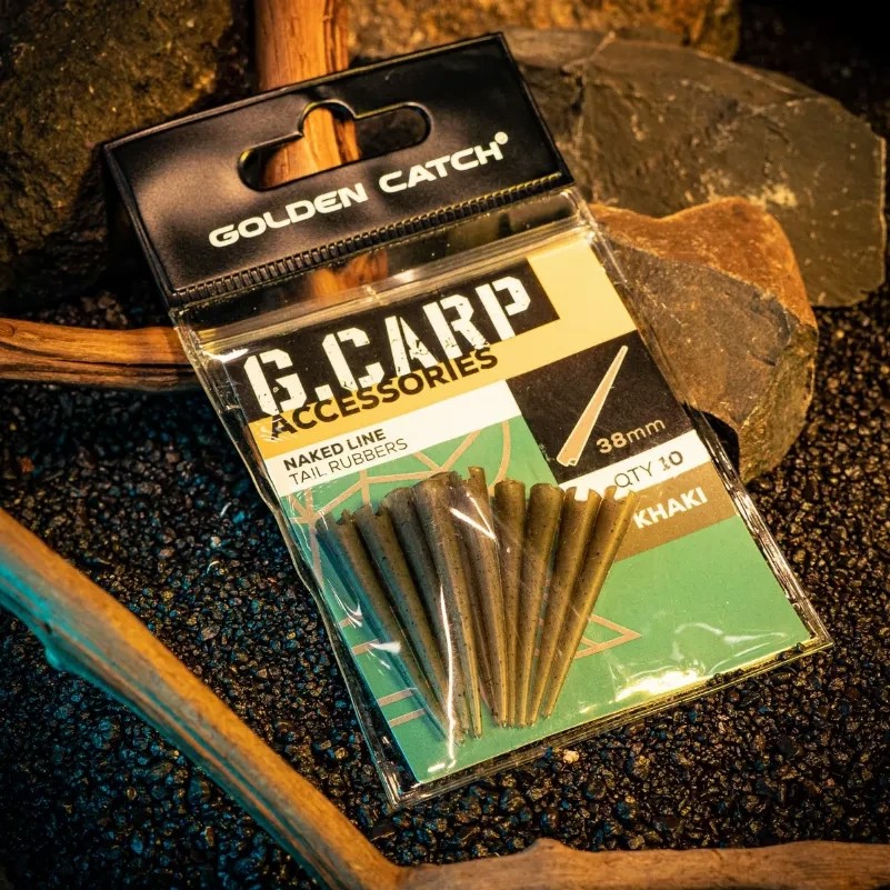 Конус GC G.Carp Naked Line Tail Rubbers 38мм (10шт) Khaki