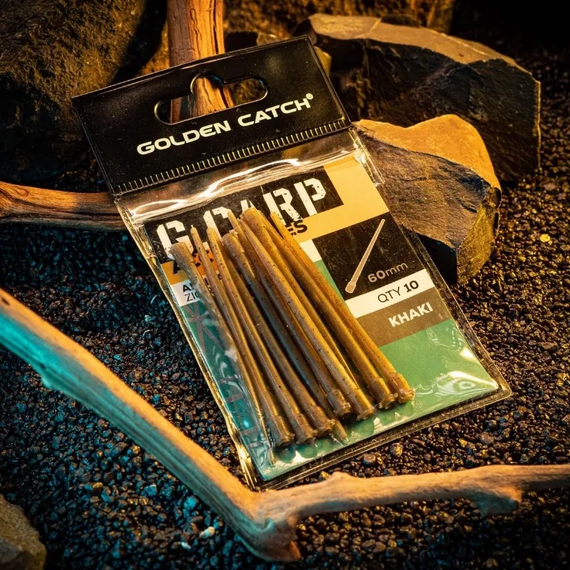 Конус GC G.Carp Zig Rig Anti Tangle Sleeves 60мм (10шт) Khaki