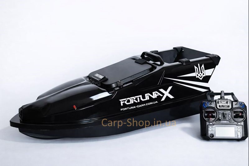 Катер Fortuna — X з інтегрованою системою GPS автопілотки Fortuna — X Чорний