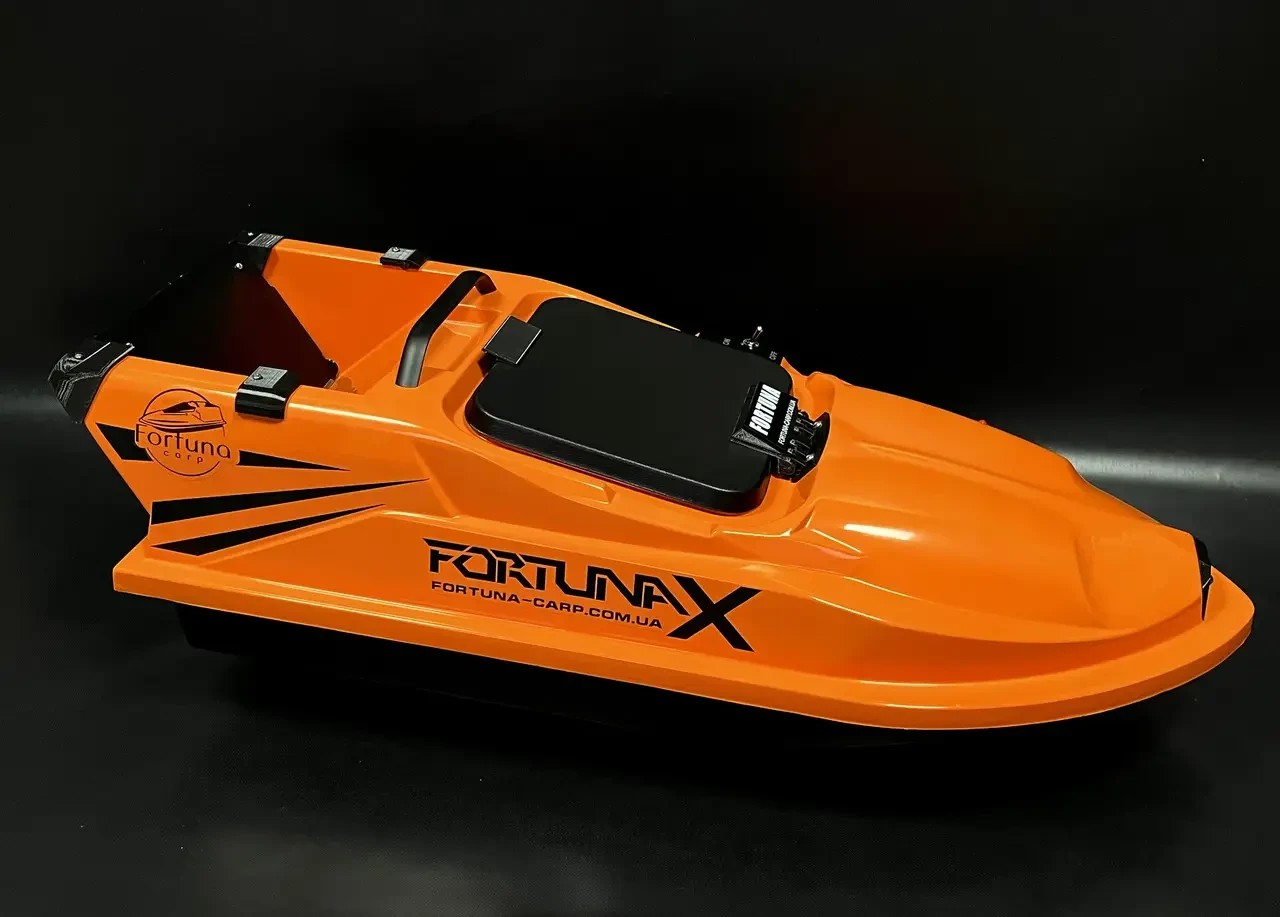 Катер Fortuna — X з інтегрованою системою GPS автопілотки Fortuna — X Помаранчевий