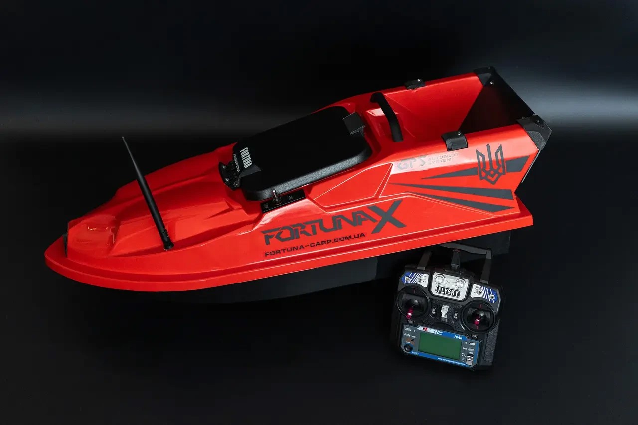 Катер Fortuna — X із системою GPS автопілотки Fortuna — X Toslon TF-520 Червоний