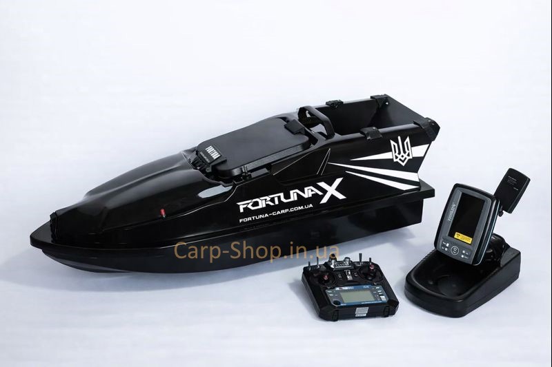 Катер Fortuna — X із системою GPS автопілотки Fortuna — X Toslon TF-520 Чорний