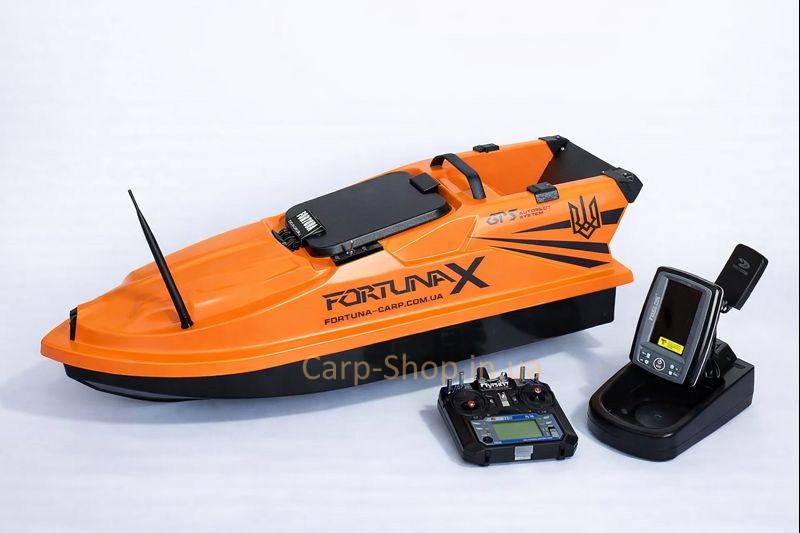 Катер Fortuna — X із системою GPS автопілотки Fortuna — X Toslon TF-520 Помаранчевий