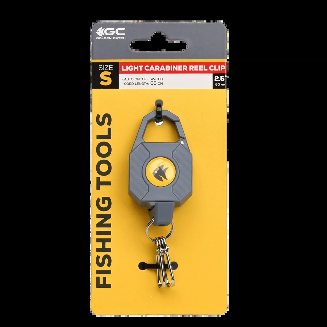 Ретрівер GC Light Carabiner Reel Clip 65 см