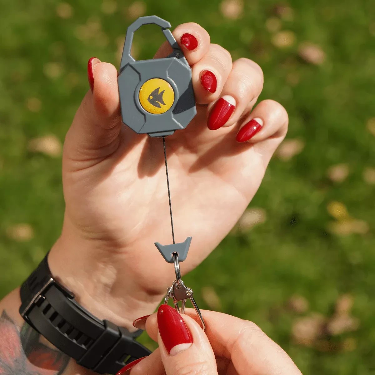 Ретрівер GC Light Carabiner Reel Clip 65 см