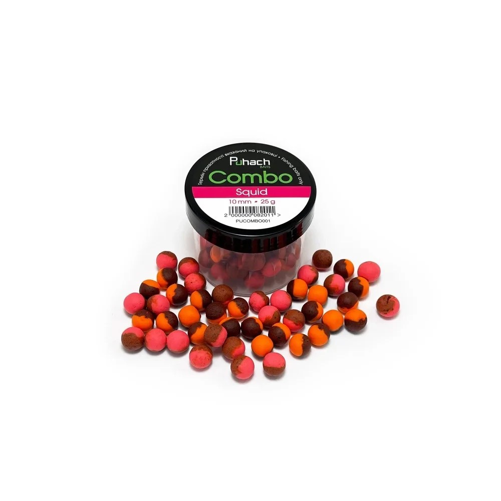 Вафтерси Puhach Baits Combo 8 mm Squid (Кальмар)