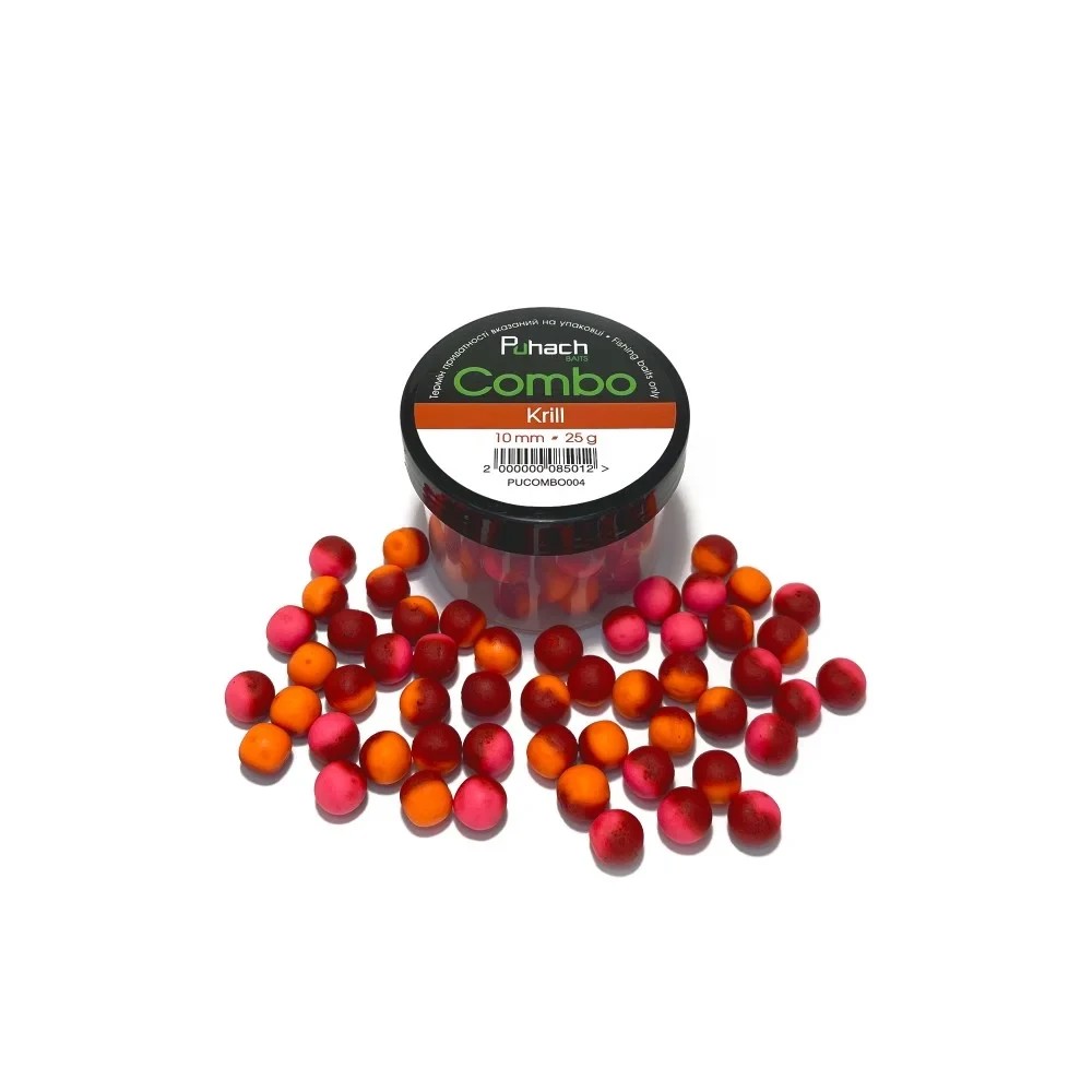 Вафтерси Puhach Baits Combo 8 mm Krill (Кріль)