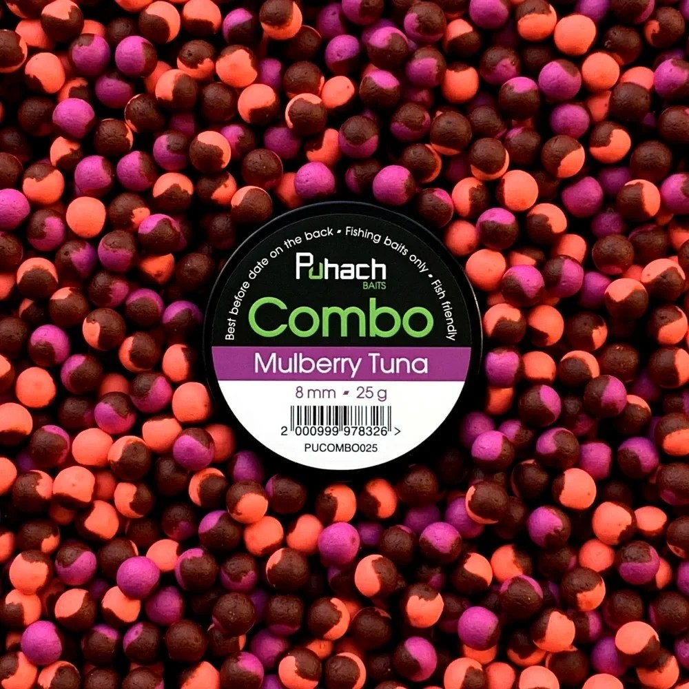 Вафтерси Puhach Baits Combo 8 mm Mulberry Tuna (Шовковиця/Тунець)