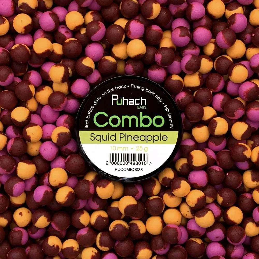 Вафтерси Puhach Baits Combo 10 mm Squid Pineapple