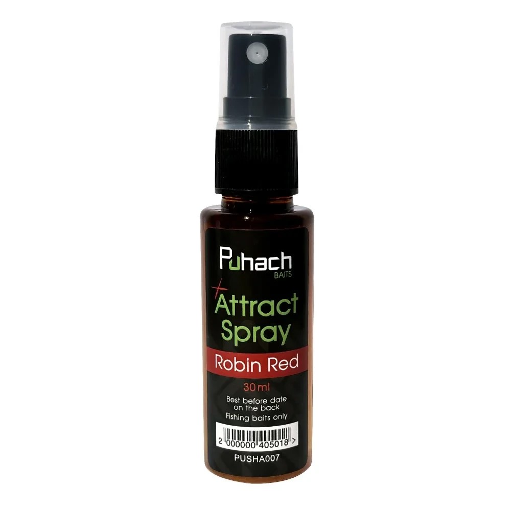 Спрей атрактант Puhach Baits +Attract Spray 30 ml Robin Red