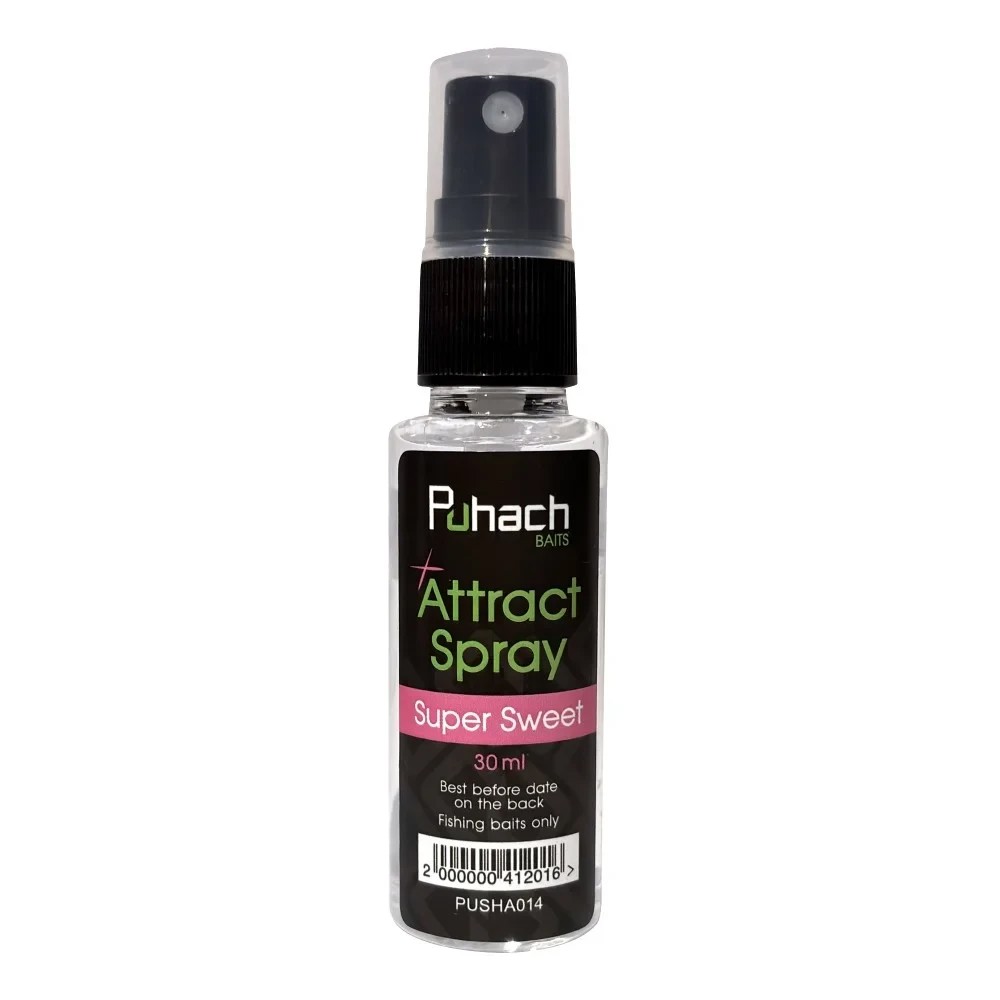 Спрей атрактант Puhach Baits +Attract Spray 30 ml Super Sweet
