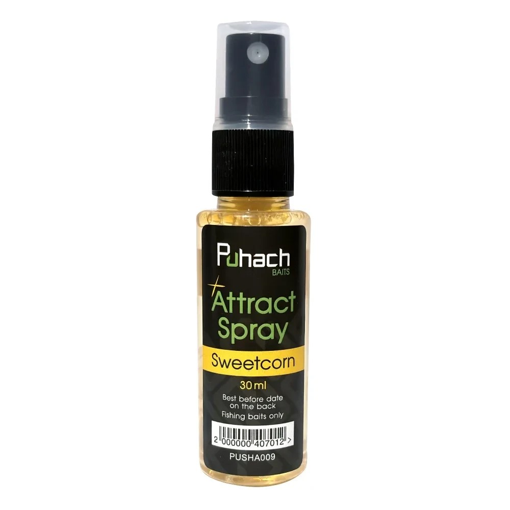 Спрей атрактант Puhach Baits +Attract Spray 30 ml Sweetcorn