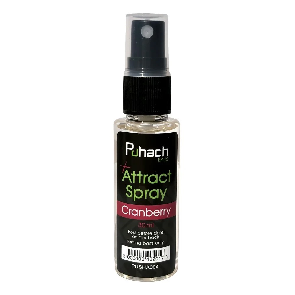 Спрей атрактант Puhach Baits +Attract Spray 30 ml Сranberry