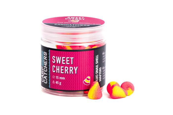 Вафтерc Carp Catchers Fluo Snail Shell Wafters SWEET CHERRY 10 мм – 25 г