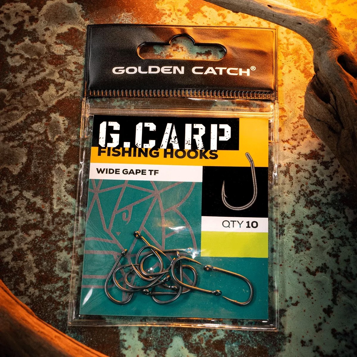 Гачок Golden Catch G.Carp Wide Gape TF No8 (10шт) 8