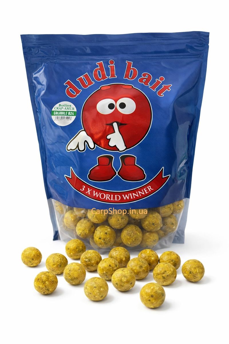 Бойли розчинні Dudi Bait Boilies Tigernuts – Grass Carp 20 mm 1kg