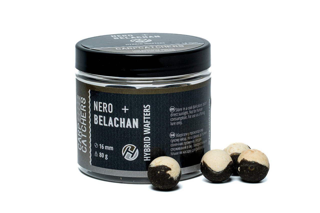Бойли Hybrid Wafters Carp Catchers 16 мм 80 г NERO&Belachan