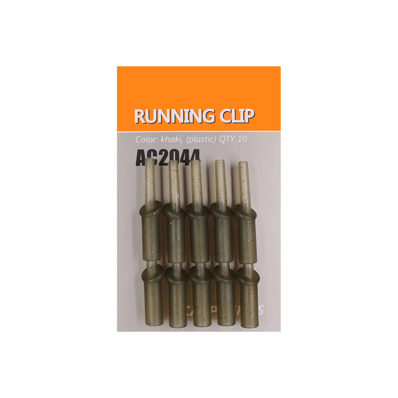 Кліпса пластикова для ковзаючого монтажу Orange Running clip 10шт