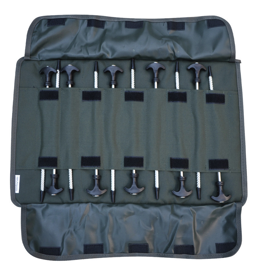 Кілки для намету World4Carp Tent Peg Set XL 30 см набір 10 шт