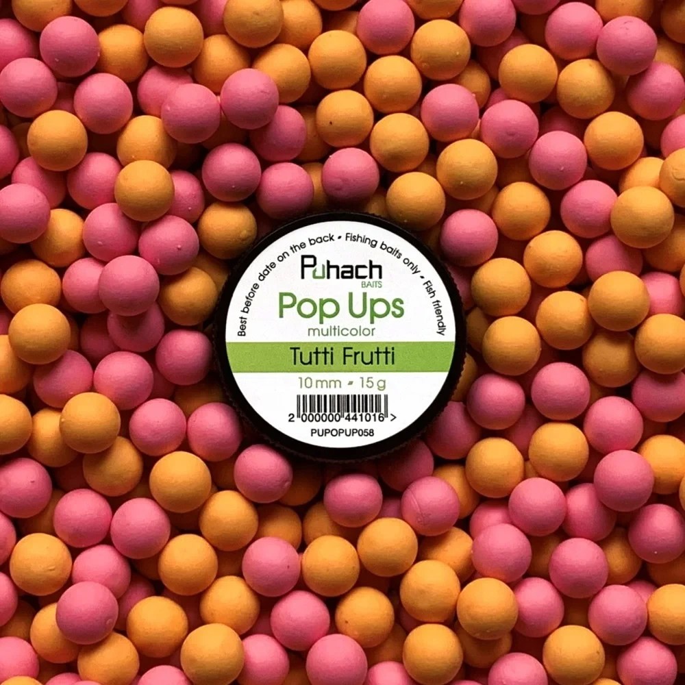 Поп ап Puhach Baits Pop Ups 10 mm Multicolor Tutti Frutti
