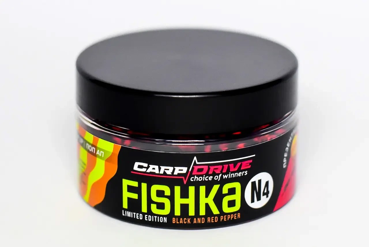 Поп-ап Fishka N1 Carp Drive Чорний та Червоний перець