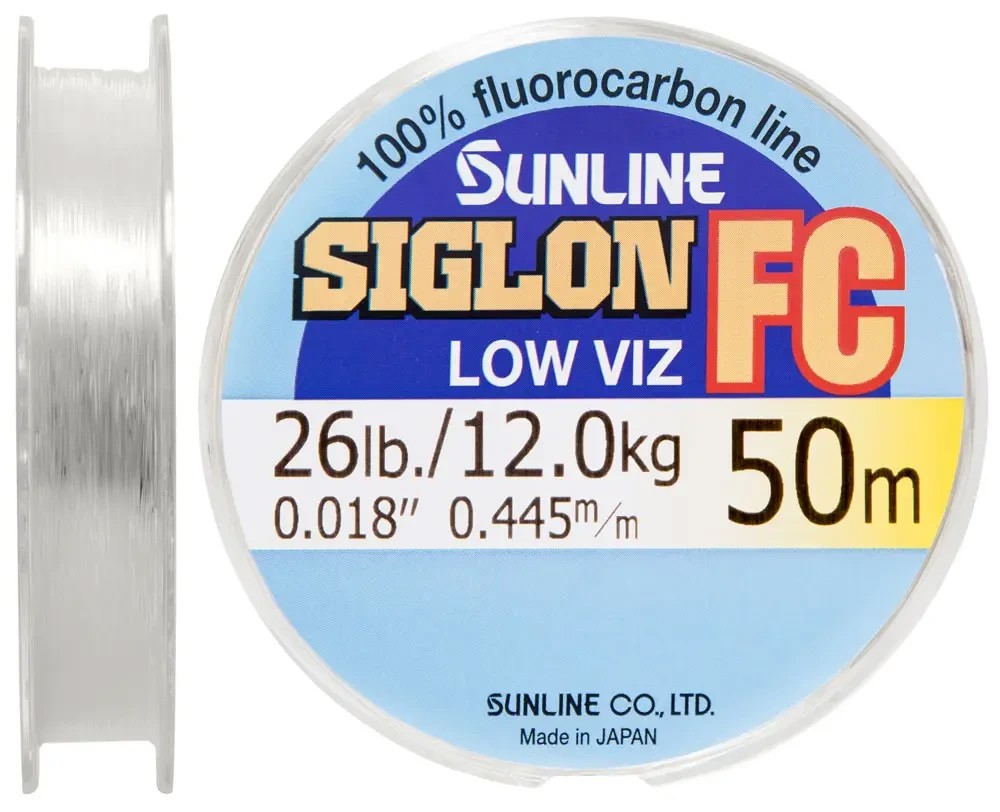 Флюорокарбон повідковий Sunline Siglon FC 50m 0.445mm 12.0kg