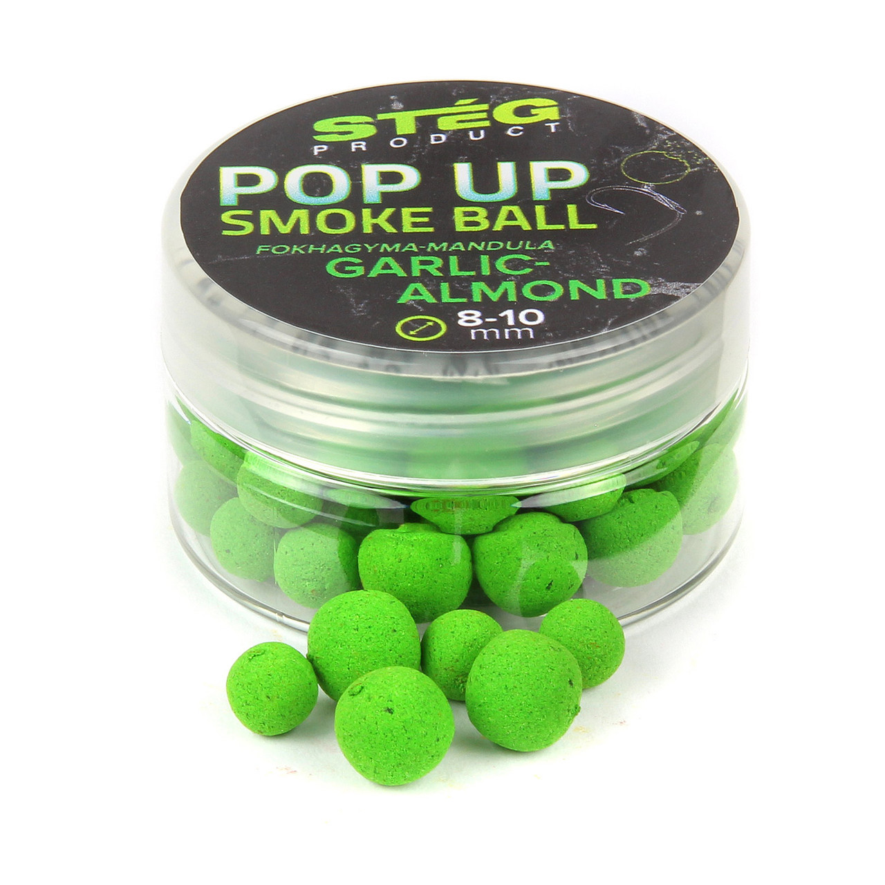 Поп-ап Steg Smoke Ball Pop Up 8-10mm 10g Garlic-Almond