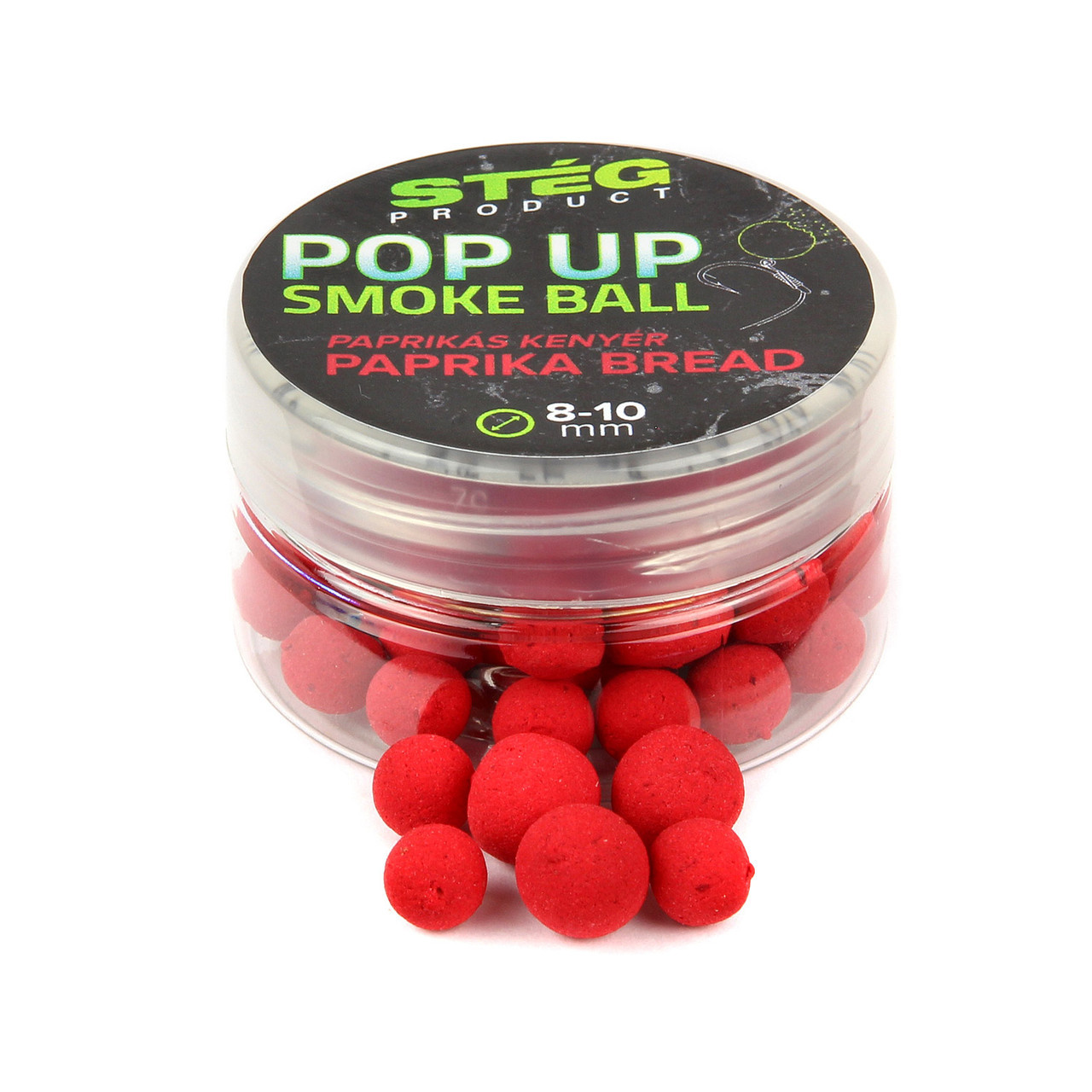 Поп-ап Steg Smoke Ball Pop Up 8-10mm 10g Paprika Bread