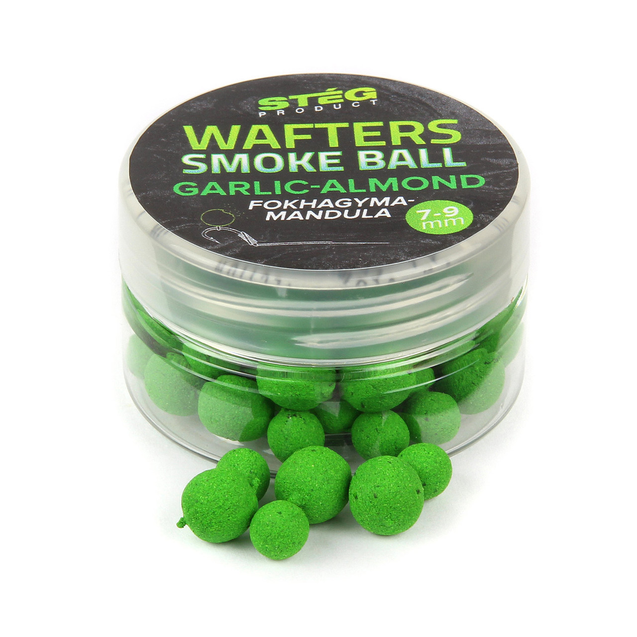 Вафтерси Steg Smoke Ball Wafters 7-9mm 15g Garlic-Almond