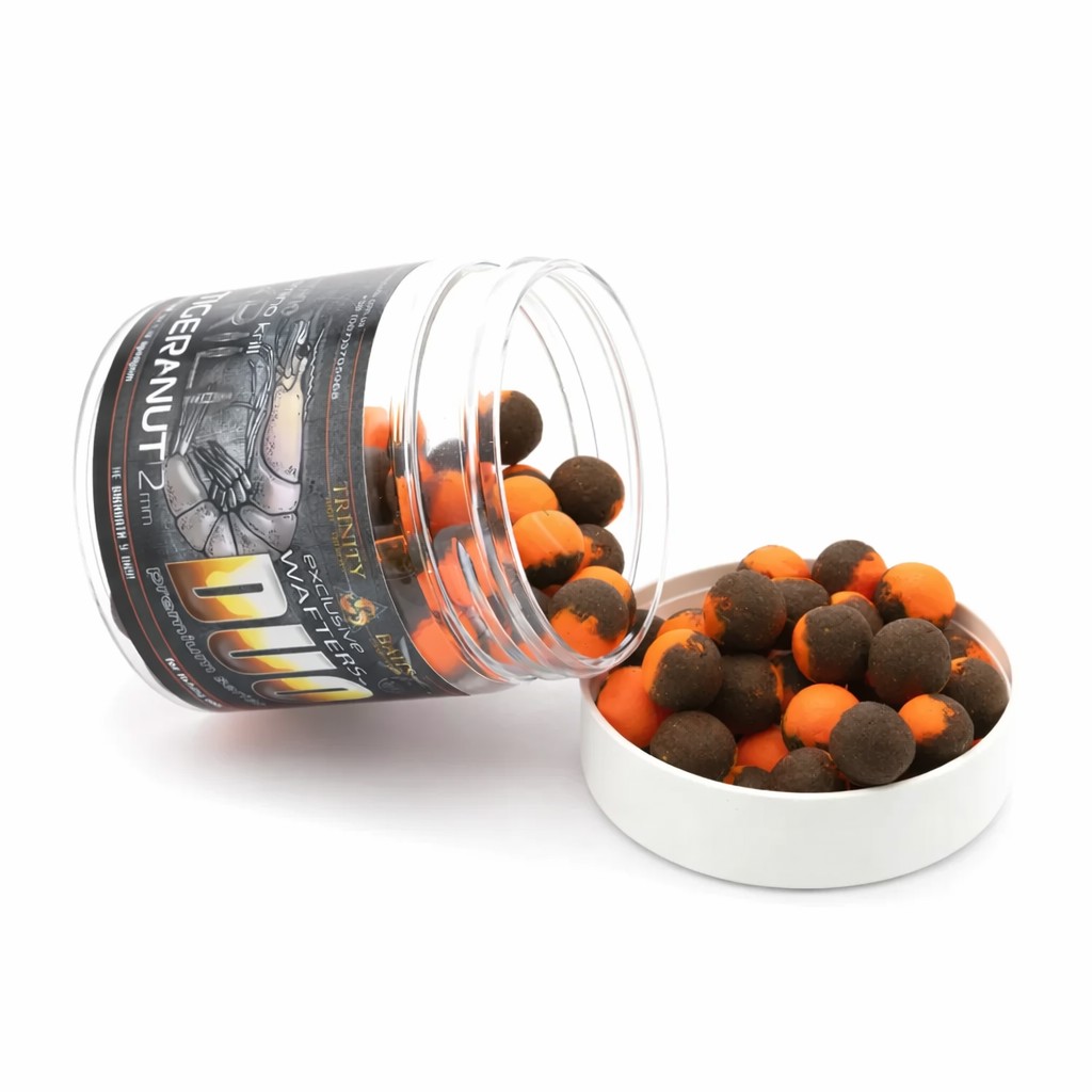 Вафтери Trinity Baits Duo Krill-Tiger Nut 12 mm 45 gr