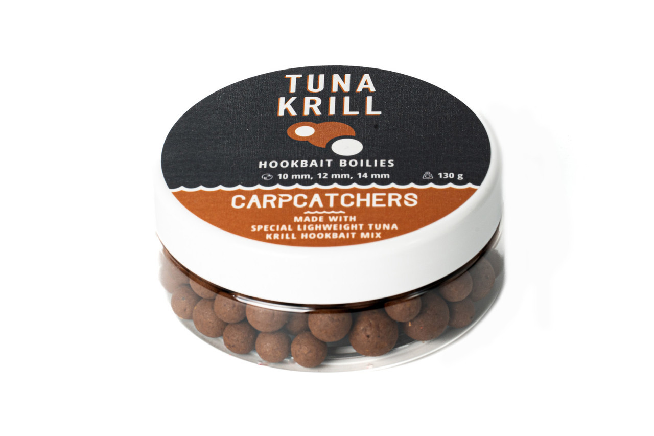 Бойли насадочні варені Carp Catchers TUNA KRILL мікс діаметрів