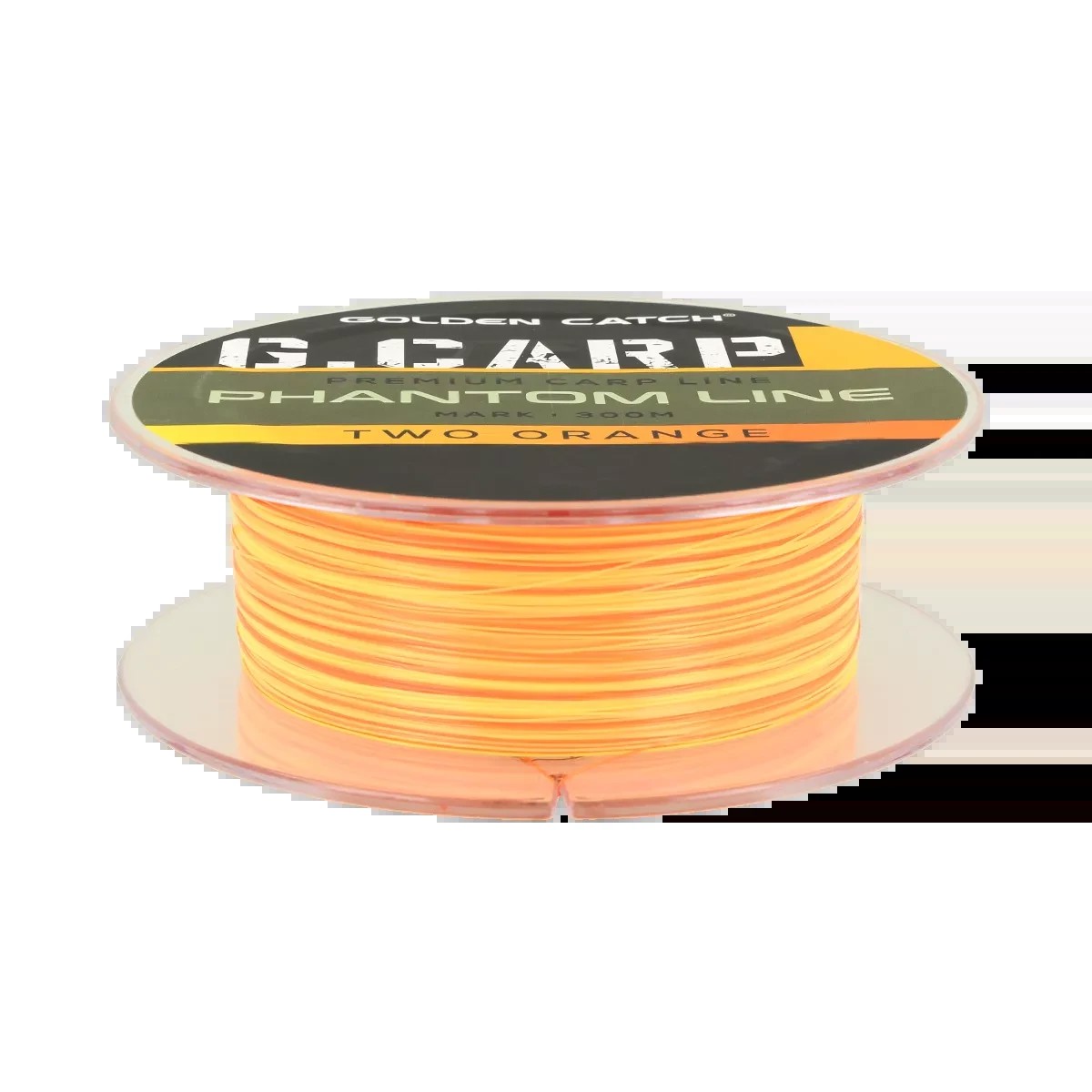 Волосінь Golden Catch G.Carp Phantom Line 1000 м Two Orange 0.30 mm 5.9 kg